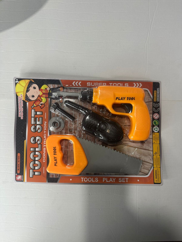 Plastic tools set construction