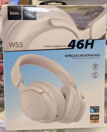 Wireless Headphones Hoco W53 Tone white