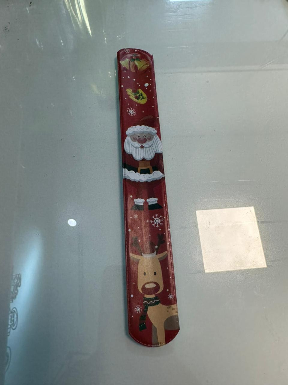 Christmas slap bracelets